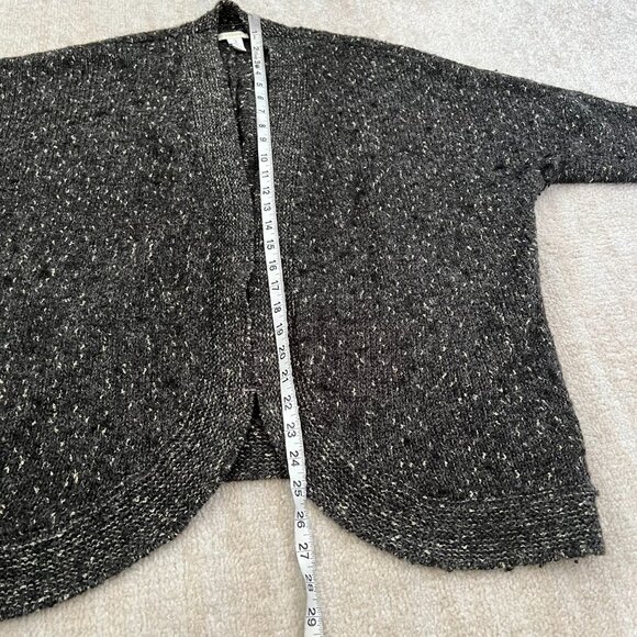 Chico's Open Front Short Sleeve Cardigan Sweater 3 - Picture 5 of 10